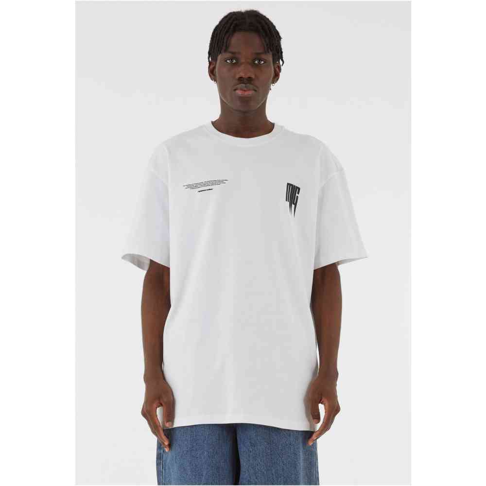 MJ GONZALES - Metamorphose V.2 X Heavy Oversized Heren Tshirt - Wit